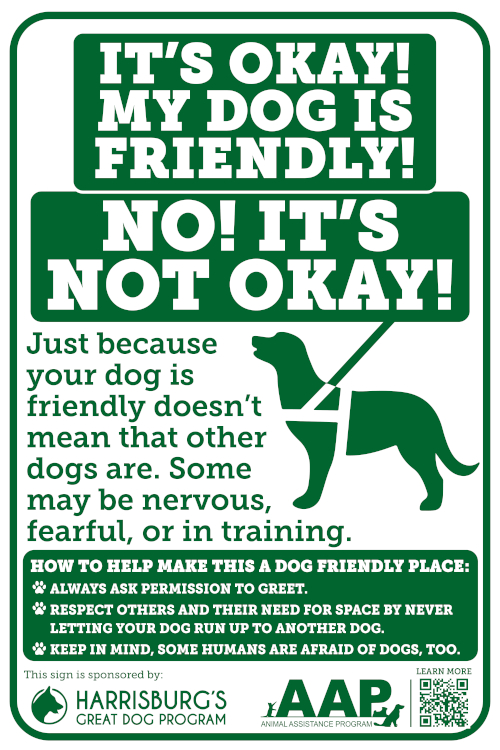 Preview of Dog Greeting Consent Sign