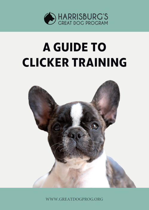 Cover sheet of the clicker training guide
